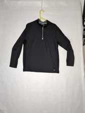 Nordictrack Men's Quarter Zip Pullover Blue Size Large