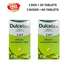 2 X 30s Dulcolax Tablets For Effective Constipation Relief | FREE SHIPPING |