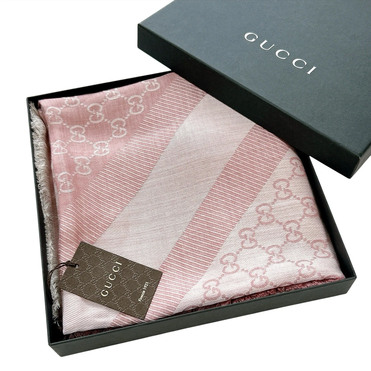 Gucci Wool Scarves & Wraps Pink for Women for sale | eBay