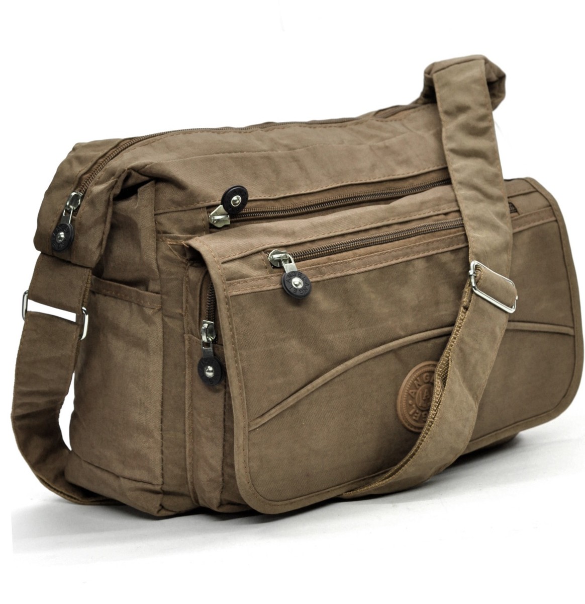 Borsa a tracolla in tela Hobo per donne e uomini, con tasche