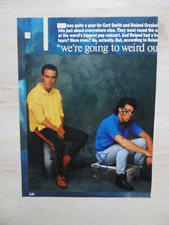 Tears For Fears autographs signed A4 magazine image