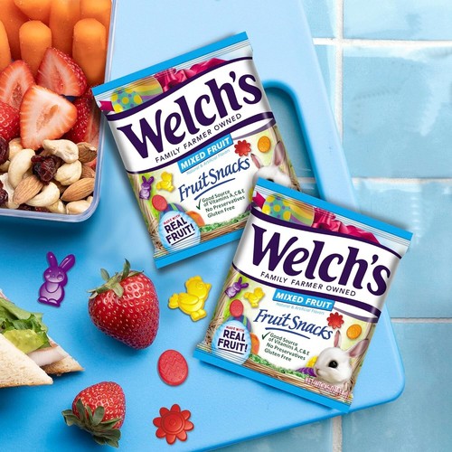 Welch's Gluten-Free Mixed Fruit Snacks - 250 Count, 0.5oz Individual Packs - 第 9/9 張圖片