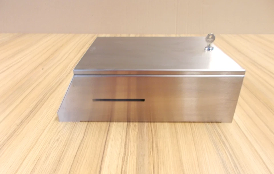 Dispensador de toallas de papel Franke de acero inoxidable mate finamente lijado - Imagen 3 de 4