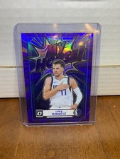 2021 Optic Basketball Luka Doncic Purple Prizm My House 13 Mavericks