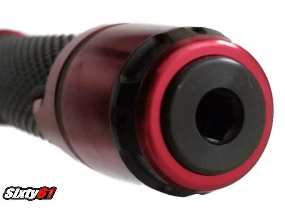 Empuñaduras GSXR 600 750 negras rojas Suzuki 1997-2017 2018 2019 2020 Comfort Racing Hand Foto 2 de 3