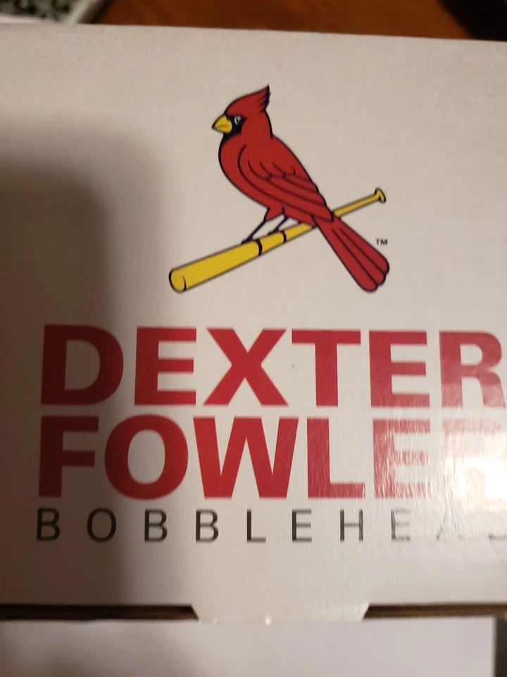 НОВЫЙ В КОРОБКЕ DEXTER FOWLER-SGA-Bobblehead-St-Louis-Cardinals-Game-4-21-18 - Изображение 2 из 4
