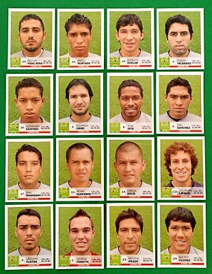 COPA CABLE MAGICO Panini 2010 #E02 ALIANZA LIMA Soccer Team