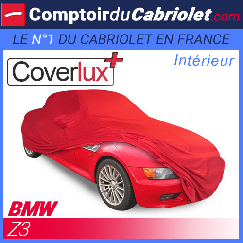 Housse BMW Z3 Coverlux jersey rouge contre la poussière et les micro-rayures