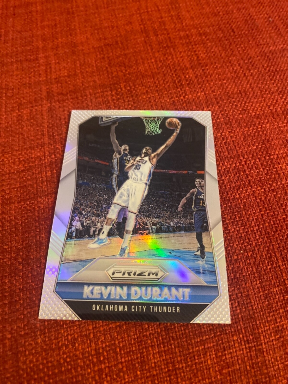 Kevin Durant 15-16 prizm silver #96