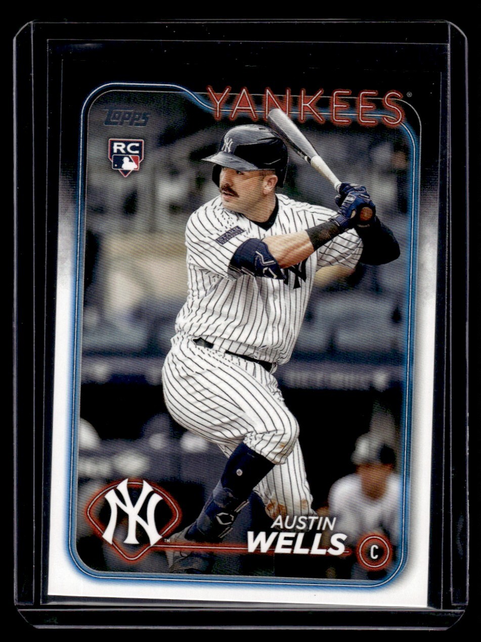 2024 Topps Austin Wells RC New York Yankees #624