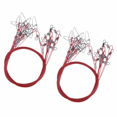 Materiale rossi per terminali per la pesca