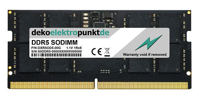 32GB 16GB RAM Speicher passend für MSI Katana 17 B13VFK-269