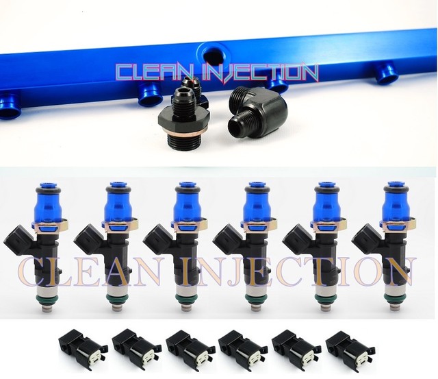 BMW Bosch ev14 650cc Fuel Injectors E36 M3 M5 m50 S52 m52 3.2L 328i