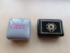EMPTY AL KHALEEJ PALACE & JEBEL ALI/HATTA FORT HOTEL SMALL SOAP BOXES UAE