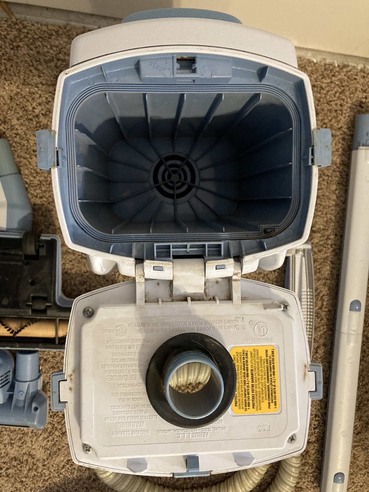 Aerus Electrolux Lux“ Canister Vacuum Cleaner With Side Kick eBay