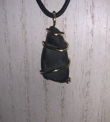 Ciondolo Di Shungite Con Incisione Albero Della Vita | Pietra 3 X 0,3 - Foto 11