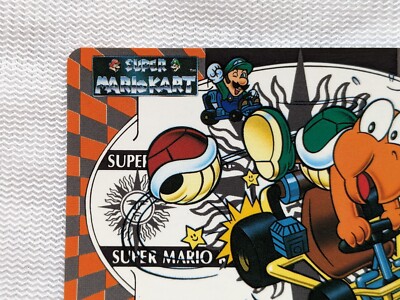 Koopa Troopa Super Mario Kart Banpresto No.18 Japanese Card 1993