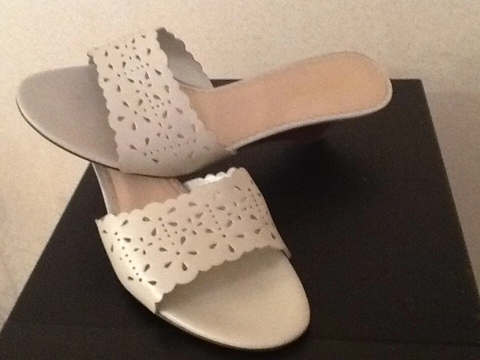 Naturalizer женщин кожи на танкетке каблук летние туфли с открытой спиной, 9,5 Вт, сделано в Китае - Изображение 3 из 4