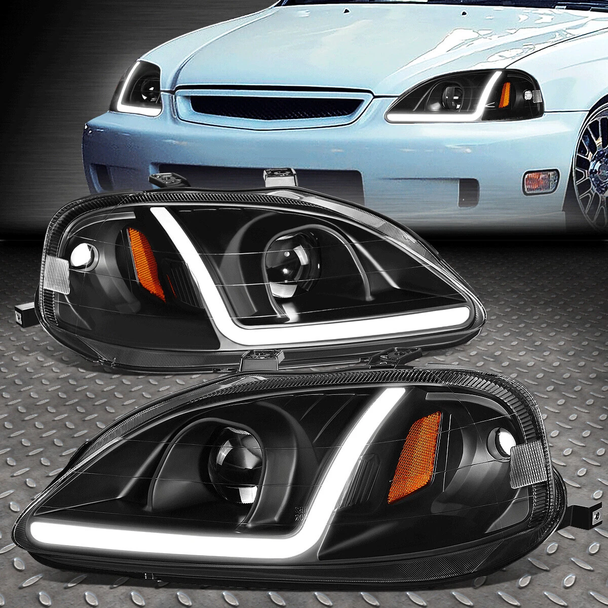 2000 honda civic headlights online