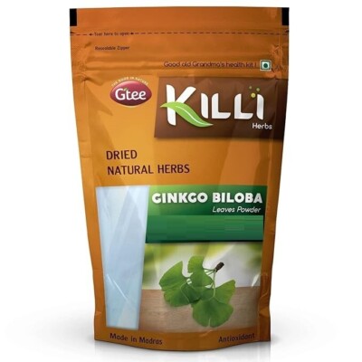 KILLI Ginkgo biloba Leaves Powder, 100g