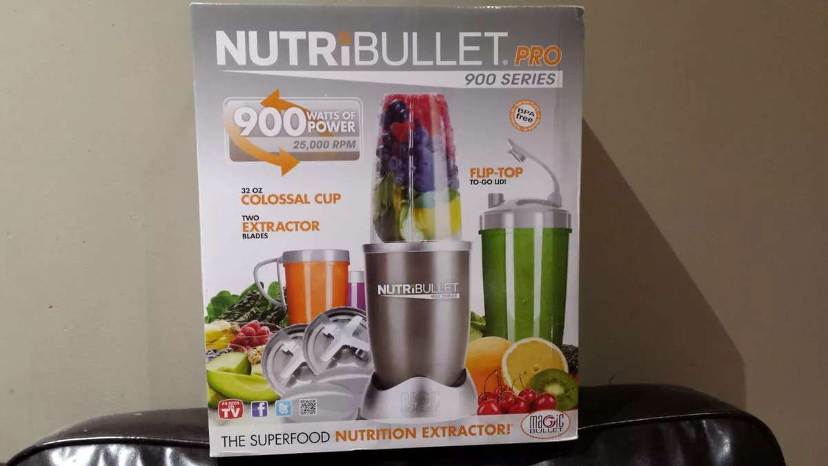 Best Buy: NutriBullet Pro 900 32-Oz. Blender Silver NB9-1501