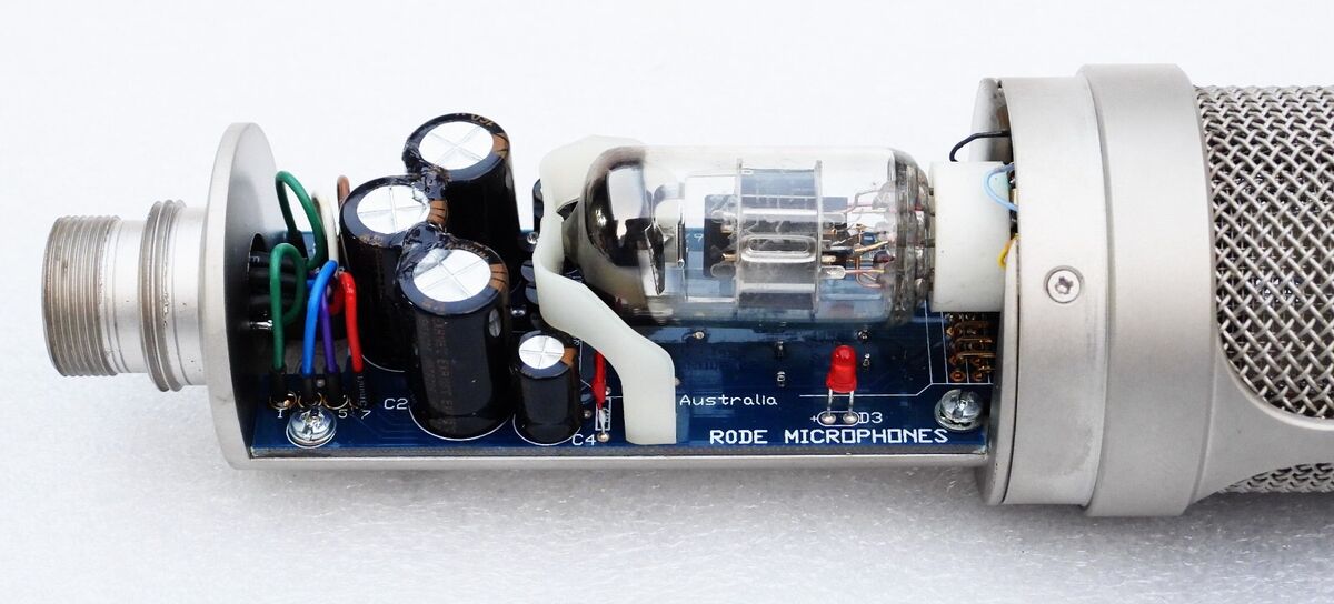 RODE K2 DIAPHRAGM CONDENSER VACUUM TUBE VALVE DYNAMIC POLAR RODE K2 DIAPHRAGM CONDENSER VACUUM TUBE VALVE DYNAMIC POLAR