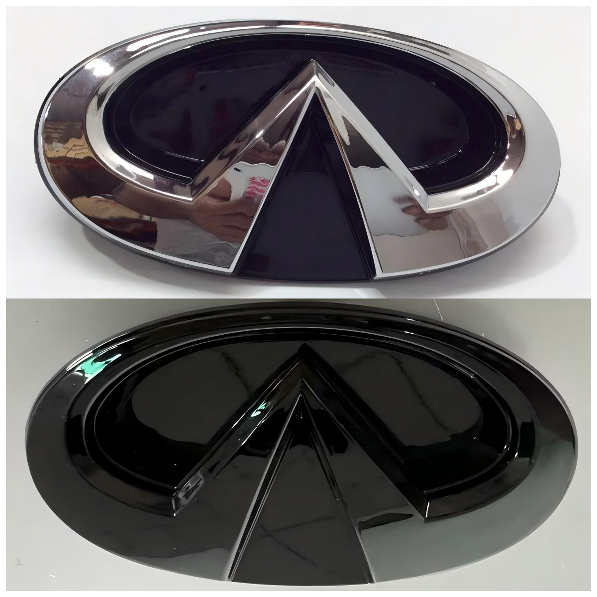 USA STOCK!!!2014-2017 Infiniti Q50 Front Emblems With Housing 628664HB0A