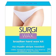 Surgi-Wax Brazilian Hard Wax Kit 4oz