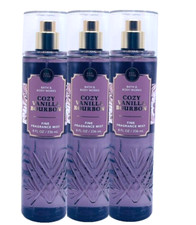 3 BATH  BODY WORKS COZY VANILLA BOURBON FINE FRAGRANCE MIST SPRAY 8 FL OZ NEW