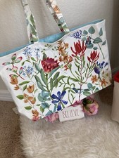 Estee Lauder Flora Tote Bag Rose Print 0920B Large NEW