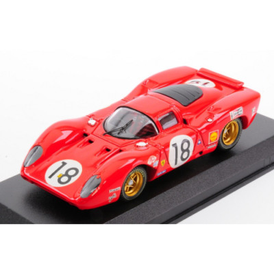 FERRARI 312 P COUPE' N.18 24H LE MANS 1969 P.RODRIGUEZ-D.PIPER 1:43 Best Model