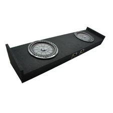 2015 - UP Ford F150 Super Crew Kicker CompVT CVT10 Dual 10" Custom Sub Box 2 Ohm