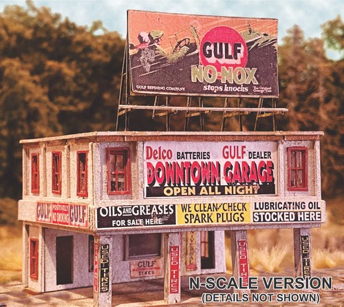 Kit de garaje Bar Mills Models 0322 escala HO Downtown | Zustand: New