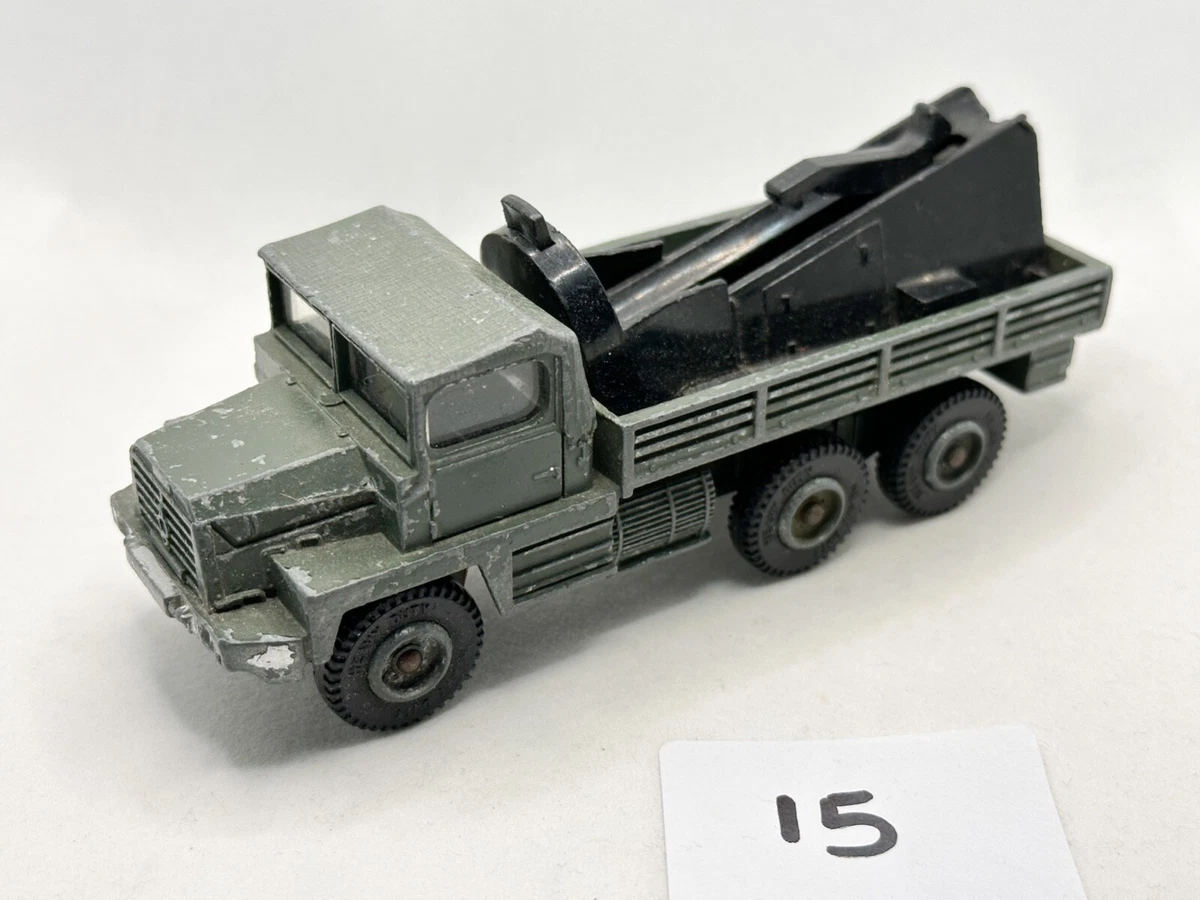 Camion Berliet Lance-missiles Dinky Toys - Fusée Nord R20 - Métal - Occasion