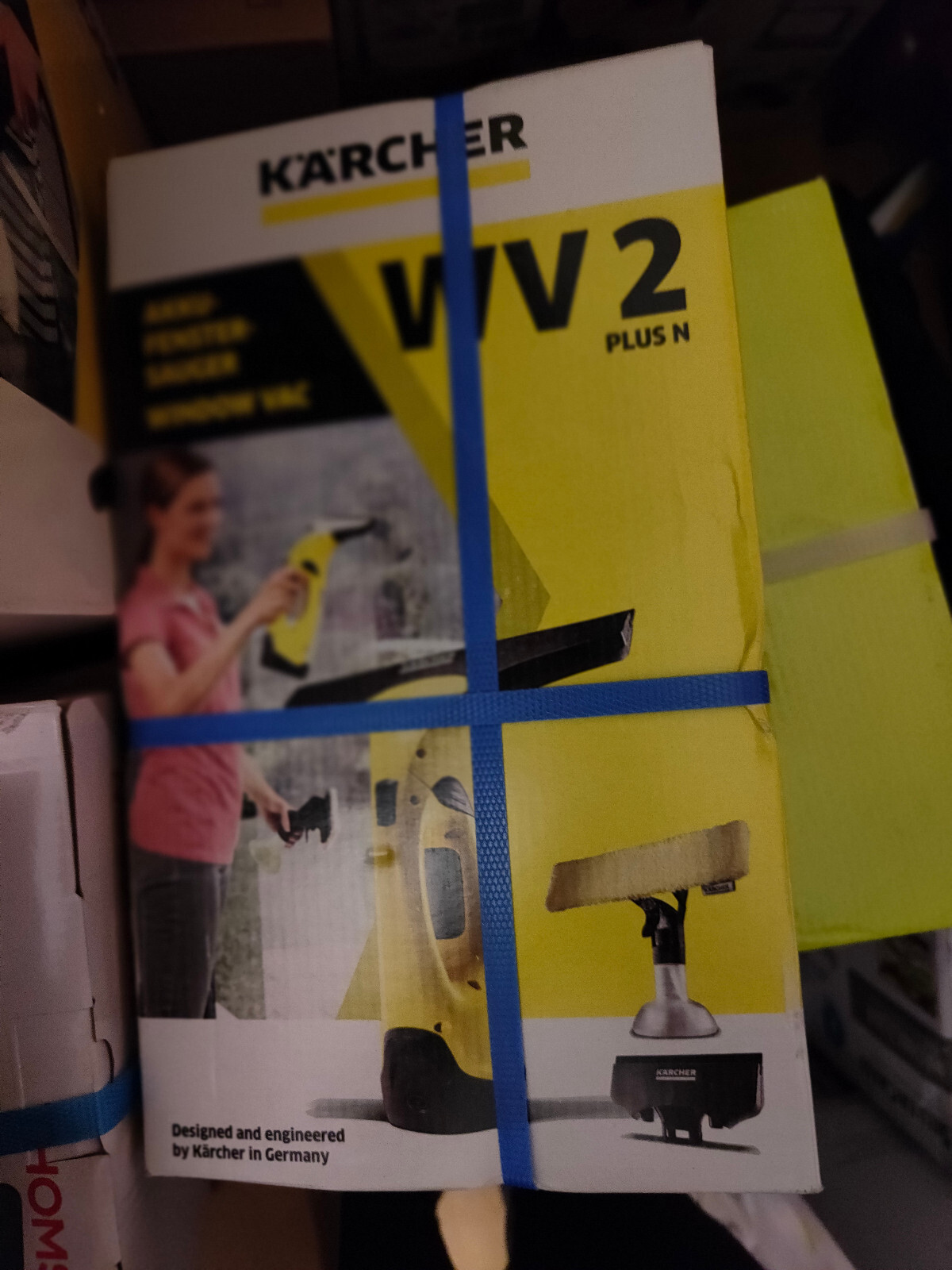 Kärcher WV2 Plus N Nettoyeur Vitres sans Fil Autonomie 35 min Réservoir 100ml