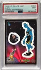 Michael Jordan Alien Cosmic Showdown Sticker Card #CS26 PSA 9 Space Jam 1996 MJ