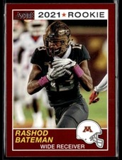 2021 Chronicles Score Draft Picks Rashod Bateman Retro RC #69 Golden Gophers