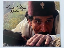 KEVORK MALIKYAN In Person Signed Autograph 20x25cm Indiana Jones