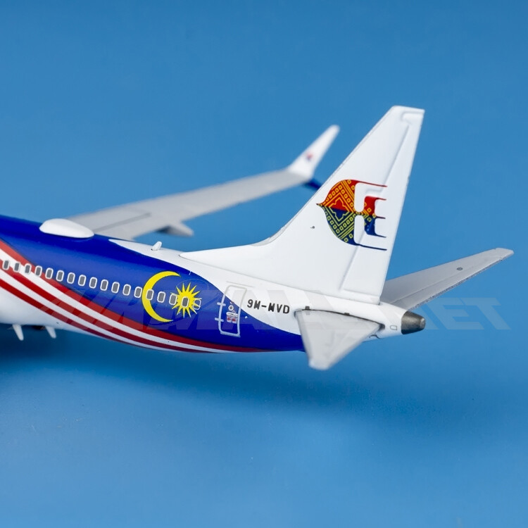 JC Wings 1:400 マレーシア航空 B737MAX8 9M-MVD JC Wings 1:400 マレーシア航空 B737MAX8 9M-MVD for JC Wings