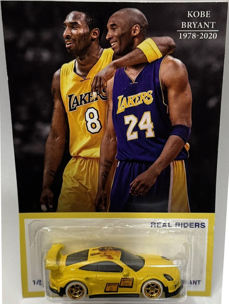 PORSCHE 911 GT3 RS CUSTOM Hot Wheels Lakers' Kobe Bryant w/Real