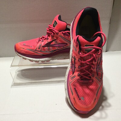 Brooks Shoes Women's Pink Transcend Ultimate Ride Size 12