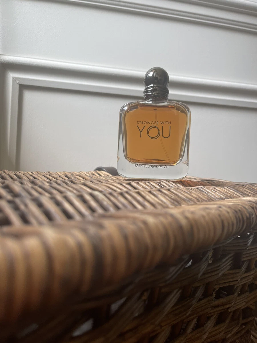 Emporio Armani Stronger With You Eau De Toilette 100ml Sprayed Once Only