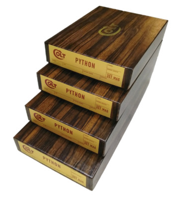 Colt Python Box - Gold Label - Select from 2-1/2'', 4'', 6'' or 8'' Models