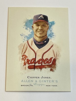2006 Topps Allen & Ginter Baseball #98 - Chipper Jones - Atlanta Braves