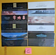 10 EMPTY PRESENTATION PACK SLEEVES *NO STAMPS* ALL SHOWN, WITH INSERTS. C #O3975