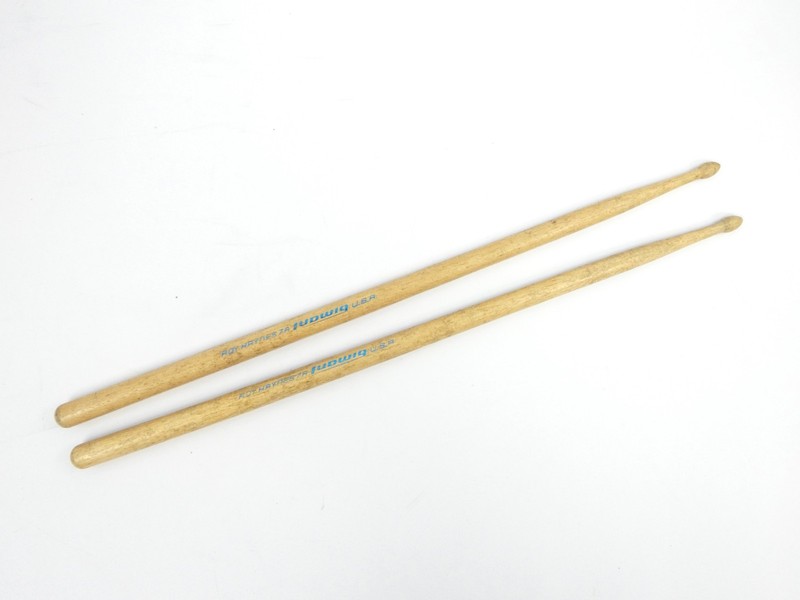 Vintage Ludwig Roy Haynes 7A Wood Tip Signature Drumsticks Pair