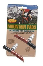 Dual Compound Mountain Pads for Linear Pull Brakes Threaded, Generic