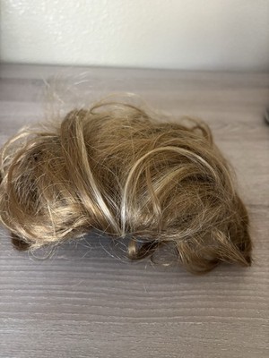 Pre Owned Women s 100% Japanese Fiber Collection Dirty Blond Short Hair Piece
