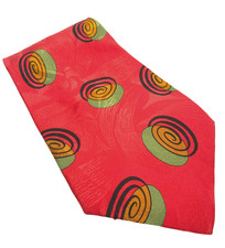 Ameri Tie Silk Necktie 58 Long 4 Wide Mens Multicolor