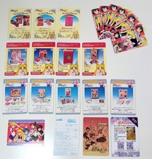 Sailor Moon Hero Collection Carddass W EX2 Insert Checklist Card LOT of 22 VG 